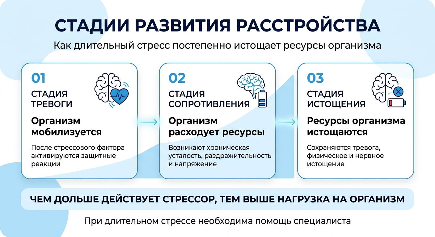 Лечение стресса в Можайске инфографика